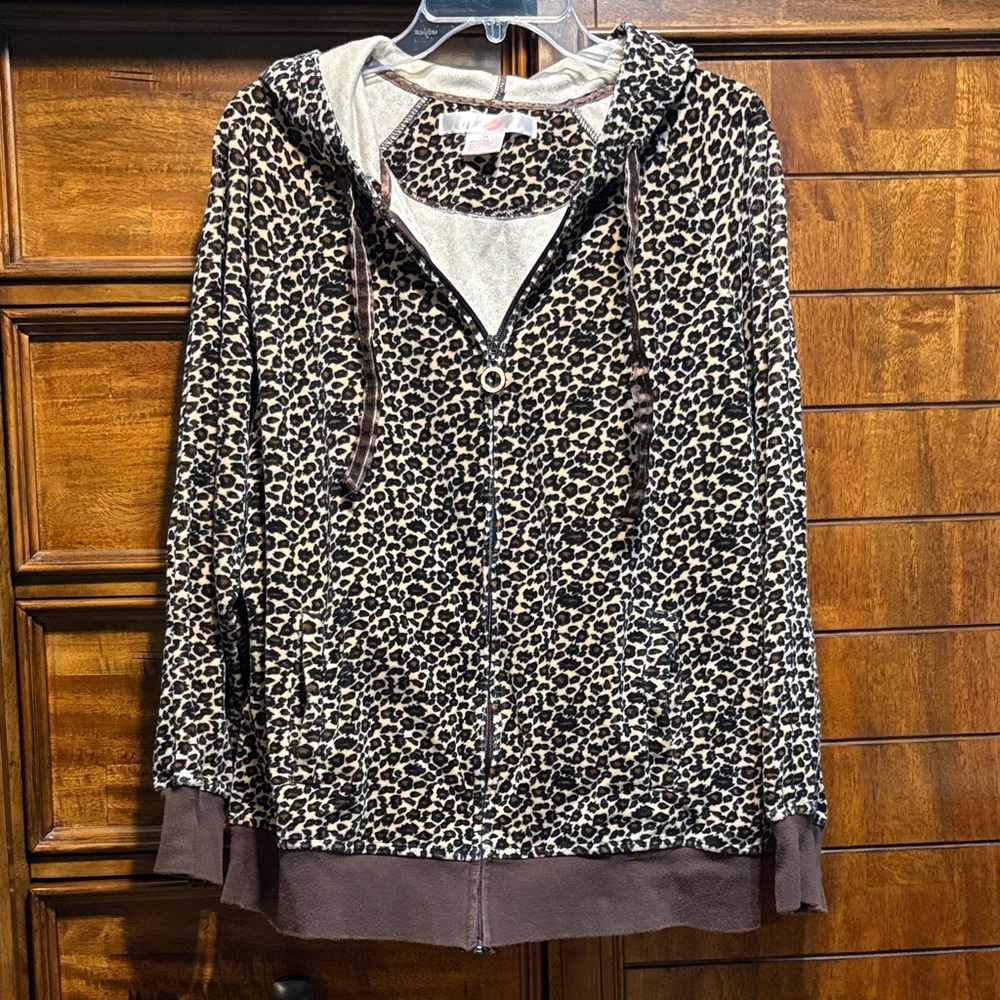 Leopard Print Women's Hoodie